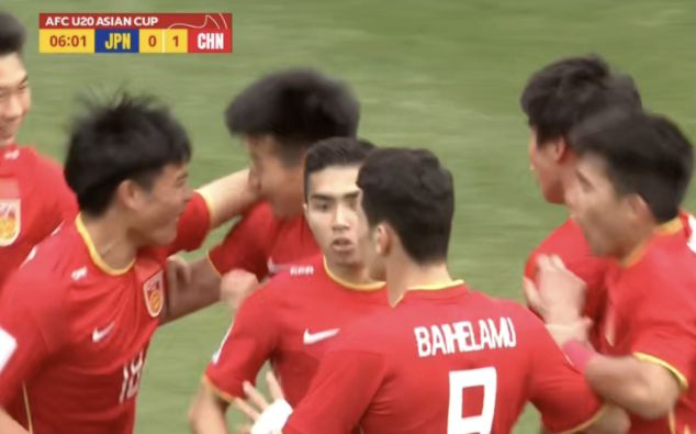 2019年的华山杯国际少年足球邀请赛首轮中国U16以5-0击败缅甸U16的比赛中